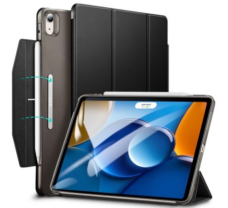 KRYT ESR ASCEND TRIFOLD iPad Air 10.9 4 / 5 / 2020-2022 / 11 6 / 2024 FROSTED BLACK
