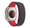 ŘEMÍNEK TECH-PROTECT ICONBAND MAGNETIC APPLE WATCH 4 / 5 / 6 / 7 / 8 / 9 / SE / ULTRA 1 / 2 (42 / 44 / 45 / 49 mm) BLACK/RED
