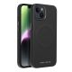 Roar Kožený kryt Mag Case -  iPhone 12 Pro Max cerný