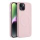 Roar Kožený kryt Mag Case -  iPhone 13 Pro    ružový purpurový