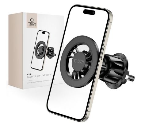 DRŽÁK DO AUTA TECH-PROTECT N56 MAGNETIC MAGSAFE VENT CAR MOUNT BLACK