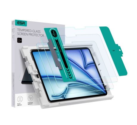 2KS V BALENÍ, SET 2 OCHRANNÝCH SKEL ESR TEMPERED GLASS 2-PACK iPad Air 11 6 / 2024 CLEAR