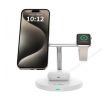 BEZDRÁTOVÁ NABÍJEČKA TECH-PROTECT QI15W-A35 3IN1 MAGNETIC MAGSAFE WIRELESS CHARGER WHITE