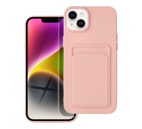 CARD Case  iPhone 14 Plus ružový