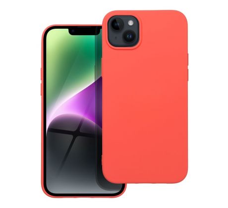 SILICONE Case  iPhone 14 Plus peach