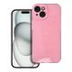 CLEAR CASE 2mm BLINK  iPhone 15 ružový