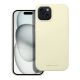 Roar Cloud-Skin Case -  iPhone 15 Light žlutý