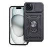 SLIDE ARMOR Case  iPhone 15 Plus cerný