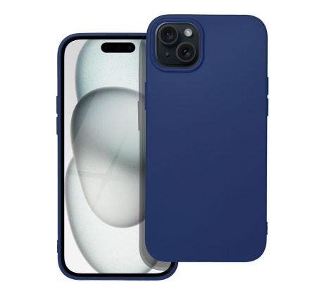 SOFT Case  iPhone 15 Plus tmavemodrý