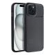 CARBON PREMIUM Case  iPhone 15 cerný
