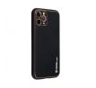 LEATHER Case  iPhone 15 Plus cerný