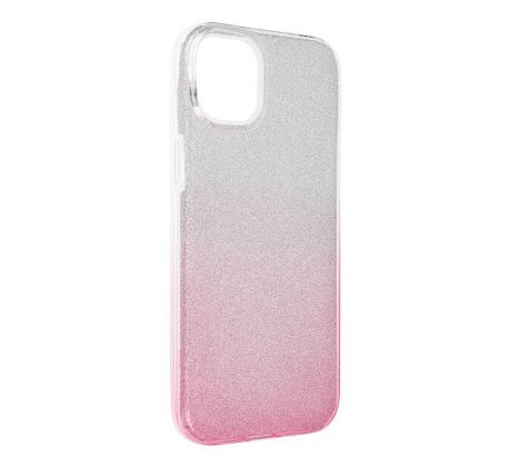 SHINING Case  iPhone 15 Plus prusvitný/ružový