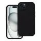 SILICONE Case  iPhone 15 Plus cerný