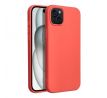SILICONE Case  iPhone 15 Plus peach