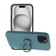 SILICONE RING Case  iPhone 15 zelený