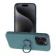 SILICONE RING Case  iPhone 15 Pro zelený