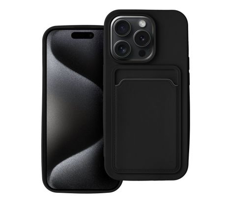 CARD Case  iPhone 15 Pro cerný