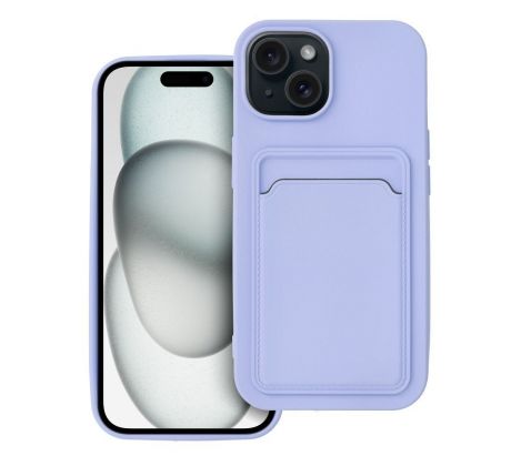 CARD Case  iPhone 15 fialový