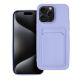 CARD Case  iPhone 15 Pro Max fialový