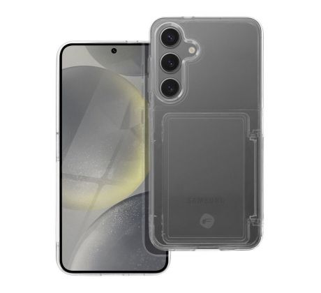 FORCELL F-ProTECT Crystal Pocket Case  Samsung Galaxy S24 Plus prusvitný