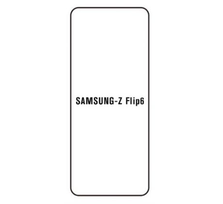 Hydrogel - ochranná fólie - Samsung Galaxy Z Flip 6