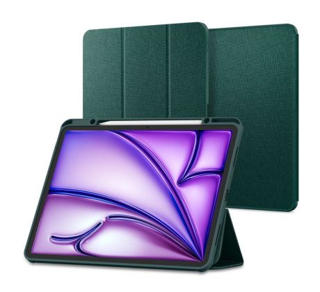 KRYT SPIGEN URBAN FIT iPad Air 13 2024 MIDNIGHT GREEN