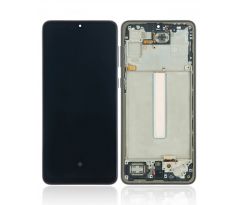 LCD displej + dotykové sklo pro Samsung Galaxy A33 5G s rámem