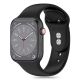 ŘEMÍNEK TECH-PROTECT SILICONE APPLE WATCH 4 / 5 / 6 / 7 / 8 / 9 / SE (38 / 40 / 41 mm) BLACK