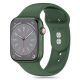 ŘEMÍNEK TECH-PROTECT SILICONE APPLE WATCH 4 / 5 / 6 / 7 / 8 / 9 / SE / ULTRA 1 / 2 (42 / 44 / 45 / 49 mm) OLIVE