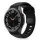 ŘEMÍNEK TECH-PROTECT SILICONE LINE SAMSUNG GALAXY WATCH 4 / 5 / 5 PRO / 6 / 7 / FE BLACK