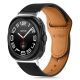 ŘEMÍNEK TECH-PROTECT LEATHERFIT SAMSUNG GALAXY WATCH ULTRA (47mm) BLACK