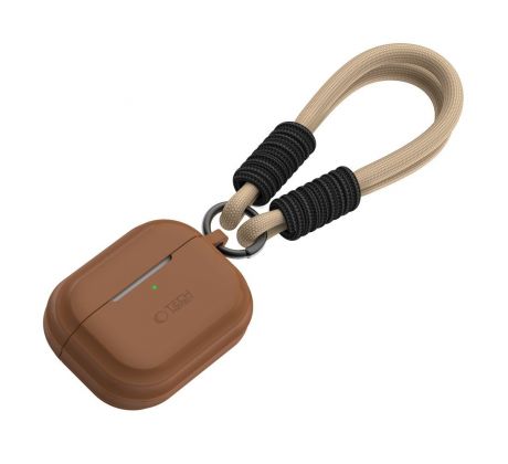 KRYT TECH-PROTECT SILICONE ROPE APPLE AirPODS PRO 1 / 2 CHOCOLATE BROWN