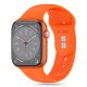 ŘEMÍNEK TECH-PROTECT SILICONE APPLE WATCH 4 / 5 / 6 / 7 / 8 / 9 / SE / ULTRA 1 / 2 (42 / 44 / 45 / 49 mm) BRIGHT ORANGE