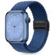 ŘEMÍNEK TECH-PROTECT NYLONMAG APPLE WATCH 4 / 5 / 6 / 7 / 8 / 9 / SE / ULTRA 1 / 2 (42 / 44 / 45 / 49 mm) MONTEGO BLUE