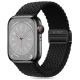 KRYT TECH-PROTECT NYLONMAG APPLE WATCH 4 / 5 / 6 / 7 / 8 / 9 / SE (38 / 40 / 41 mm) BLACK