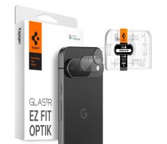 2KS V BALENÍ, SET 2 SKEL NA OCHRANU FOTOAPARÁTU SPIGEN OPTIK.TR ”EZ FIT” CAMERA PROTECTOR 2-PACK GOOGLE PIXEL 9 CRYSTAL CLEAR