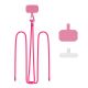 ŠNŮRKA NA TELEFON/POPRUH TECH-PROTECT C5S ROPE CROSSBODY STRAP NEON PINK