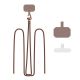 ŠNŮRKA NA TELEFON/POPRUH TECH-PROTECT C5S ROPE CROSSBODY STRAP CHOCOLATE BROWN