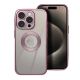 Case GLAM  iPhone 16 Pro rose ružový