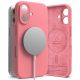 KRYT RINGKE SILICONE MAGNETIC MAGSAFE iPhone 16 PINK