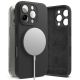 KRYT RINGKE SILICONE MAGNETIC MAGSAFE iPhone 16 Pro BLACK