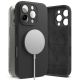 KRYT RINGKE SILICONE MAGNETIC MAGSAFE iPhone 16 Pro Max BLACK