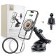 DRŽÁK DO AUTA TECH-PROTECT MM15W-V5 MAGNETIC MAGSAFE DASHBOARD & VENT CAR MOUNT WIRELESS CHARGER 15W BLACK