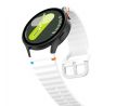 ŘEMÍNEK TECH-PROTECT SILICONE SPORT SAMSUNG GALAXY WATCH 4 / 5 / 5 PRO / 6 / 7 / FE WHITE