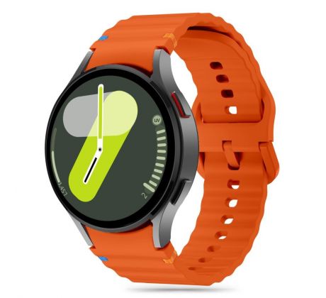 ŘEMÍNEK TECH-PROTECT SILICONE SPORT SAMSUNG GALAXY WATCH 4 / 5 / 5 PRO / 6 / 7 / FE ORANGE