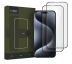 2KS V BALENÍ, SET 2 OCHRANNÝCH SKEL HOFI GLASS PRO+ 2-PACK iPhone 16 BLACK