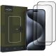 2KS V BALENÍ, SET 2 OCHRANNÝCH SKEL HOFI GLASS PRO+ 2-PACK iPhone 16 BLACK