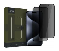 2KS V BALENÍ, SET 2 ANTI-SPY OCHRANNÝCH SKEL HOFI ANTI SPY GLASS PRO+ 2-PACK iPhone 16 Plus PRIVACY