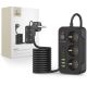 NAPÁJECÍ LIŠTA TECH-PROTECT PC3X6 POWER SOCKET 3 USB & 3 TYPE-C & 3 SOCKET 200CM BLACK