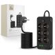 NAPÁJECÍ LIŠTA TECH-PROTECT PC6X6 POWER STRIP 3 USB & 3 TYPE-C & 6 SOCKET 200CM BLACK